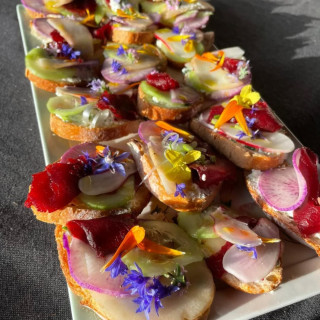 Tartine végétale